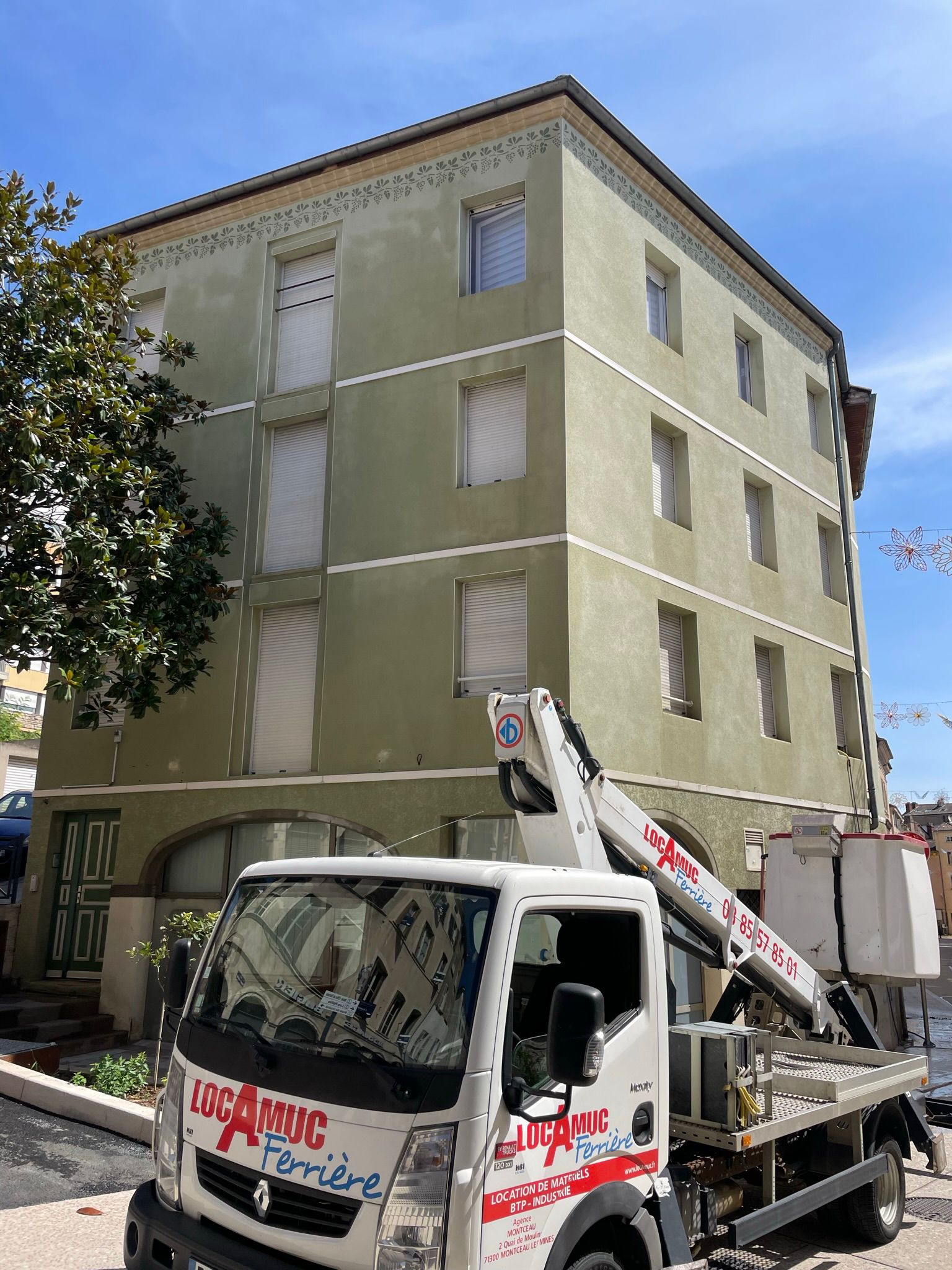 Ravalement de façade complet d'une maison